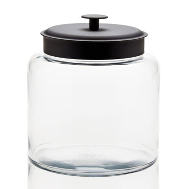 Anchor Hocking 88904 1 1/2 Gallon Glass Montana Jar with Metal Lid