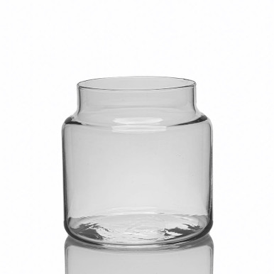 Classic Glass Storage Jars With Lids Kitchen Decor Bathroom Decor Bath and  Body Products 12oz 