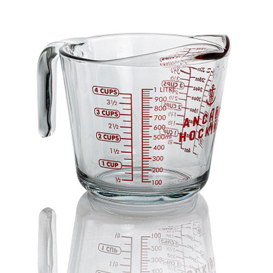 Anchor Hocking 32-Ounce Glass Measuring Cup - Austin, Texas — Faraday's  Kitchen Store