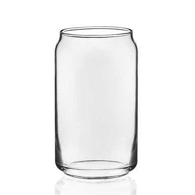 16 Ounce Libbey Beer Can Shaped Glass Jar - case of 24 – CJ Candle