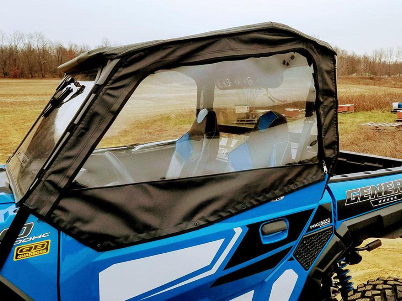 n.y492様 サープラスOX 24 Polaris General/Yamaha YXZ 1000R Side Enclosures by Greene