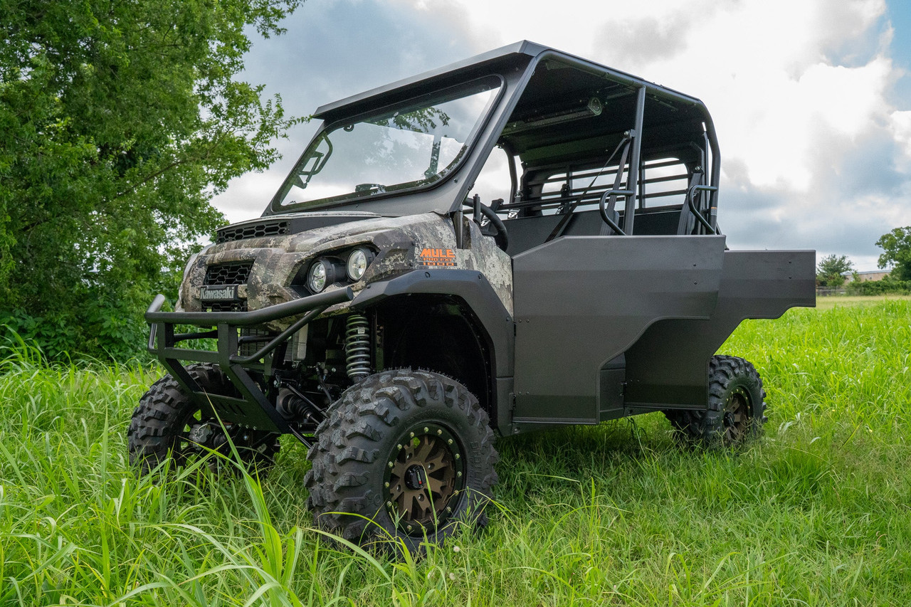 Kawasaki Mule Pro FXT Half Doors by Fortress - 420602-SSS
