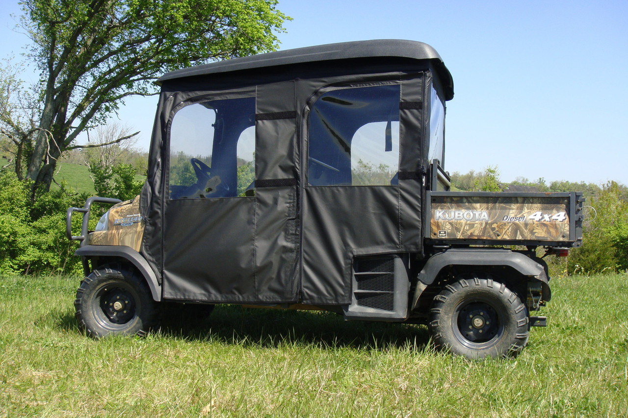 Kubota RTV 1140 Soft Doors by 3 Star Industries - KUB140-DOF-XXX-SSS