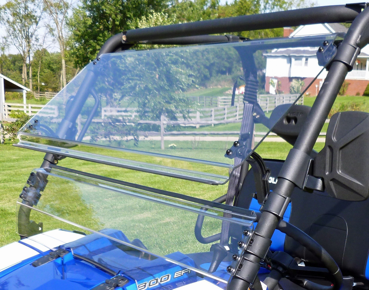 Ranger 570/800 Folding Windshield (Scratch Resistant) | Spike