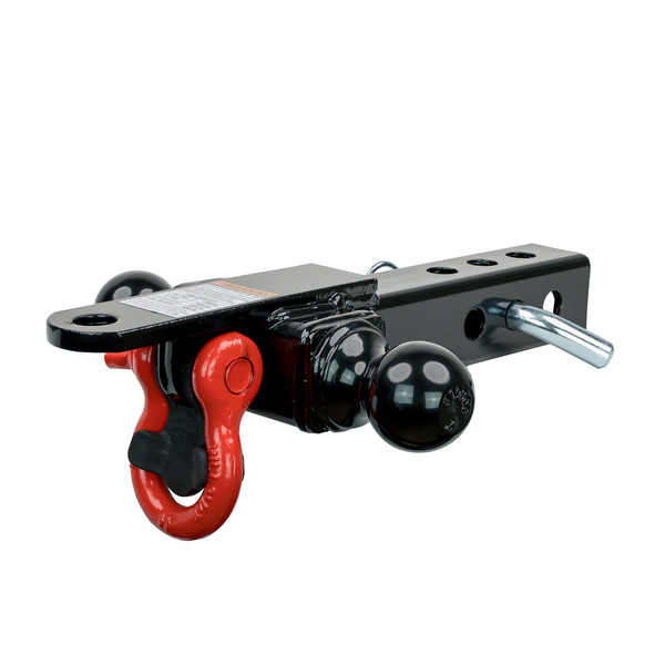 UForce / Zforce Elite 4-Way Hitch with HD Towing Shackle by ATV TEK