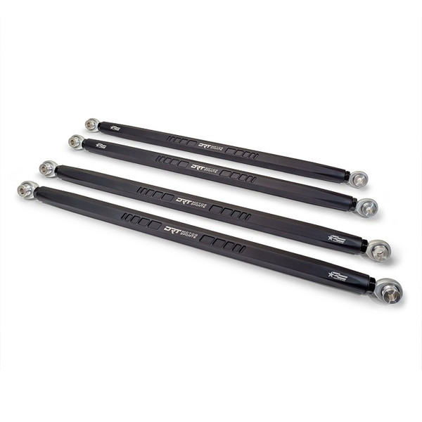 RZR Pro R/Turbo R Billet Aluminum Hex Bar Radius Rod Kit | DRT Motorsports 20010RR56201-SSS