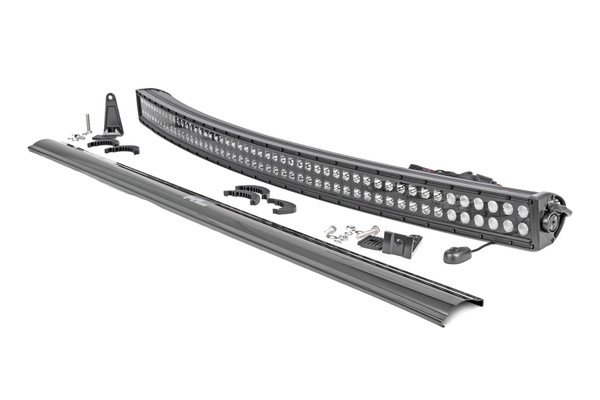 UTV 50" Black Series Curved Dual Row LED Light Bar by Rough Country 