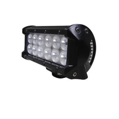 6.5 Inch LED Light Bar Dual Row 36 Watt Spot Defcon Series by Quake LED