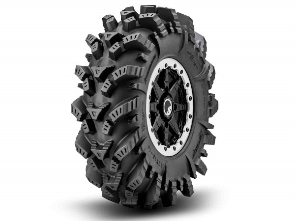 Intimidator Tires 28x10x14 on 14" Healy Lock Series Wheels 4/156 Pattern by SuperATV