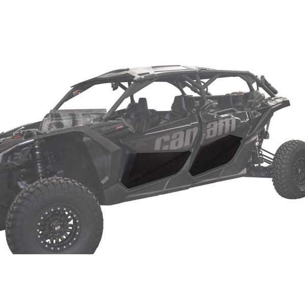 Can-Am Maverick X3 Max Black Plastic Lower Door Inserts by Tusk
