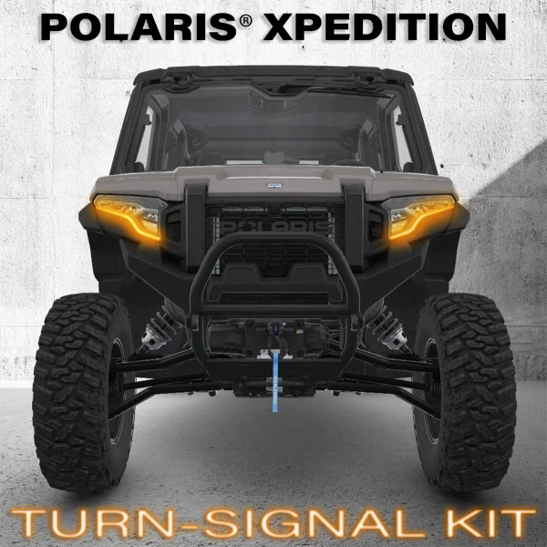 Polaris Xpedition Turn-Signal Plug-&-Play Kit | Sequential Front LED Lights w/Taillight Integration by SSV