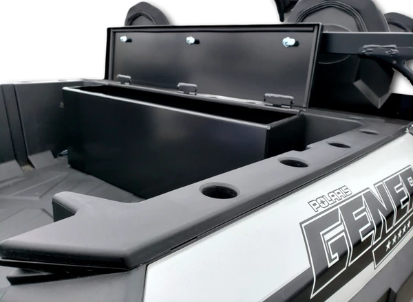 General 1000 Storage Security Box (Black Powder Coat Finish) - Weatherproof Lockable Secure by Hi-Standard Outfitters