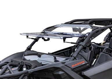 Maverick X3 Folding Windshield by SuperATV