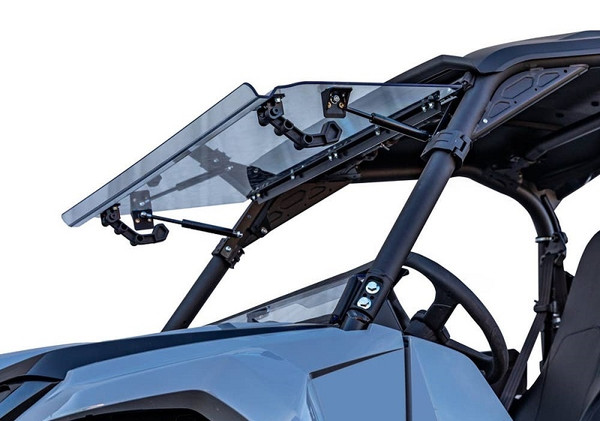 Wolverine RMAX Sratch Resistant Flip Windshield by SuperATV