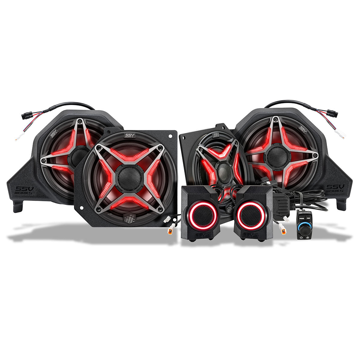 Polaris Xpedition 6-Speaker V-Spec Plug-&-Play Factory-Audio