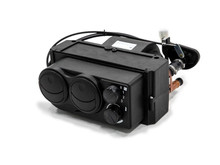 cigarette lighter heater for side by side Aoibox 12V 200W Portable Car Heater and Windshield Defroster heating for winter defrosting and demisting Stay Warm on Your UTV