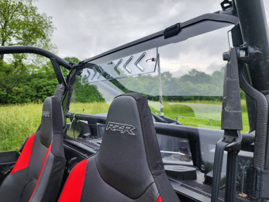 2024 Rzr Pro R Rear Windshield Polaris RZR 2024+ XP 1000 Rear Windshield by 3 Star Industries - RZR41X ...