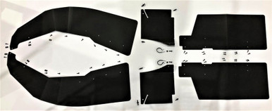General XP 1000 Mud Flap Fender Extensions | Trail Armor TAMFFE-GENXP-SSS