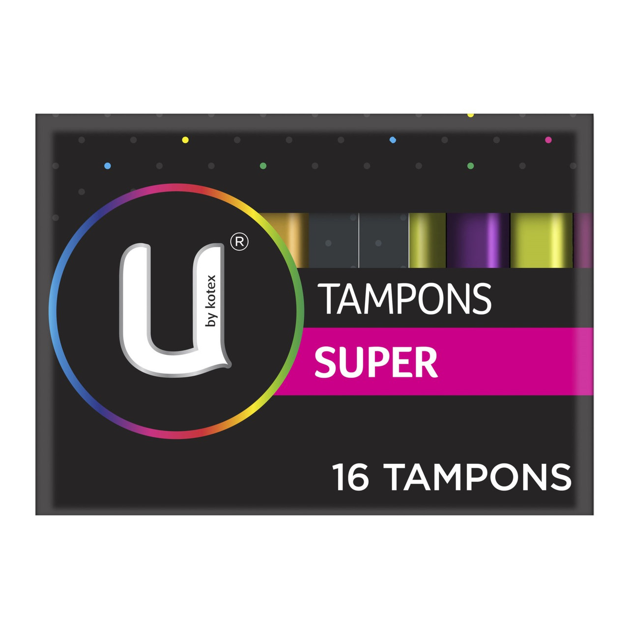 U By Kotex Sport Tampon Super 16 Pack