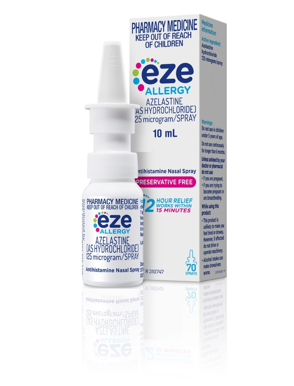 Eze Allergy Nasal Spray 10ml