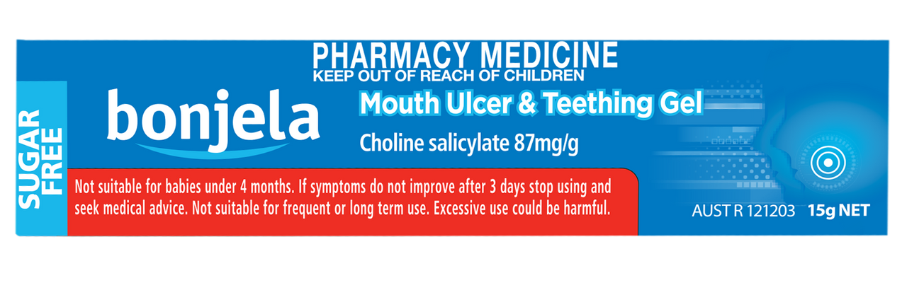 Bonjela Mouth Ulcer and Teething and Gel 15g