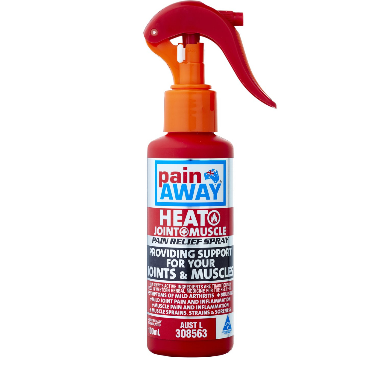 Pain Away Heat Joint & Muscle Spray 100ml