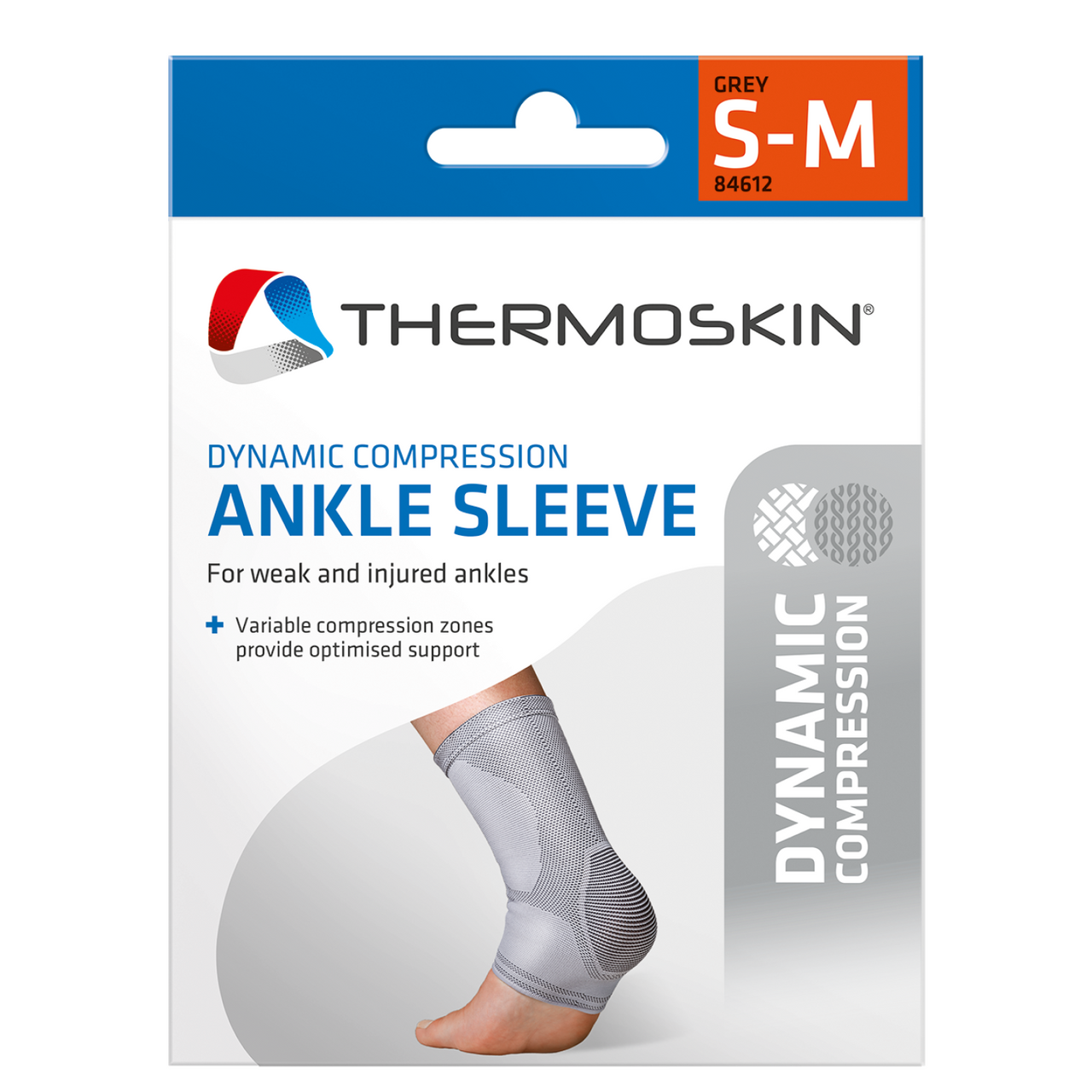 Thermoskin Dynamic Compression Ankle Sleeve L/XL