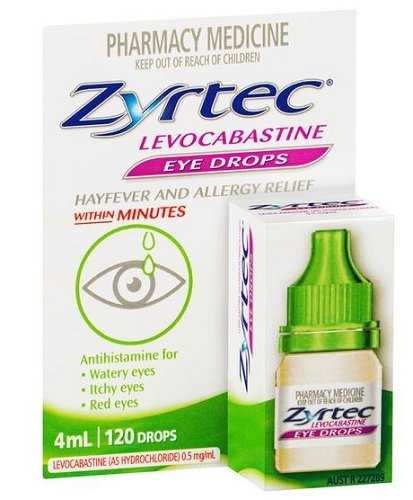 Zyrtec Hayfever & Allergy Eyedrops 4ML