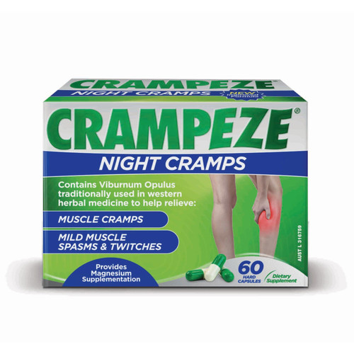 Crampeze Night Cramps 60 Capsules