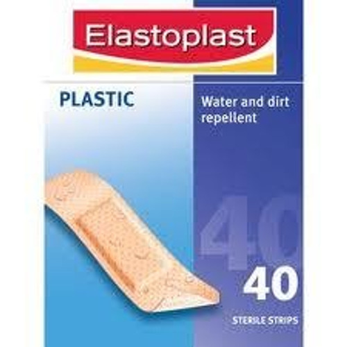 Elastoplast Plastic Strips 30x72mm 40 Pack