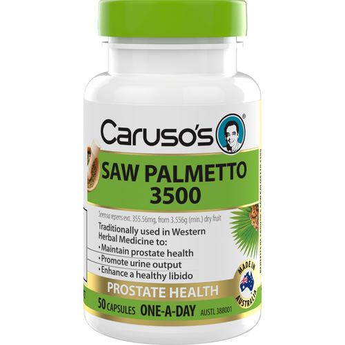 Caruso's Saw Palmetto One-A-Day 50 Capsules