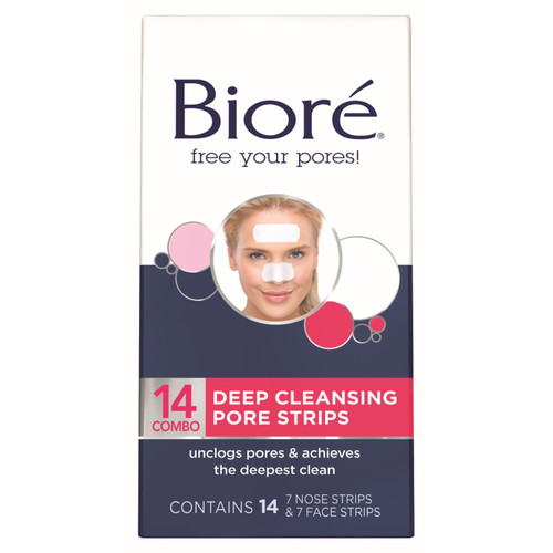 Biore Combo Deep Cleansing Pore Strips 14 Pack