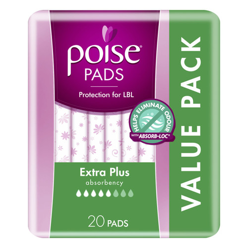 Poise Pad Extra Plus 20Pk
