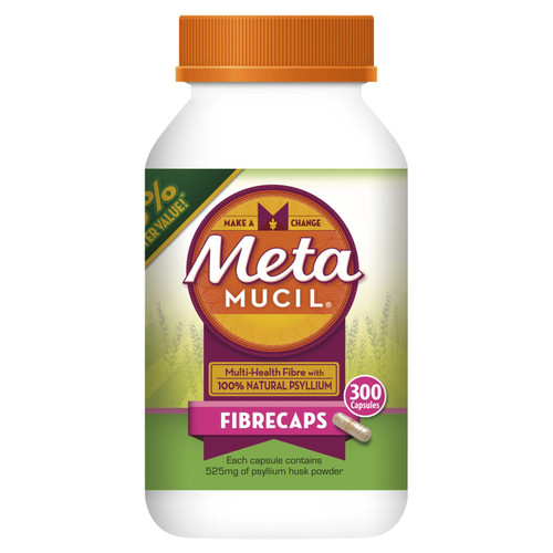 Metamucil Fibre Supplement 300 Capsules