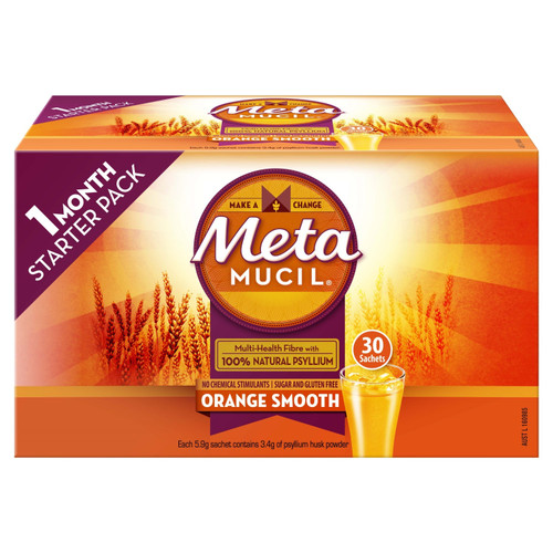 Metamucil Smooth Orange 30 Dose