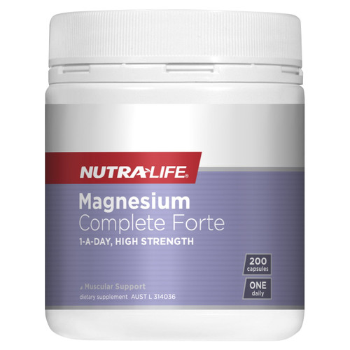 Nutra-Life Magnesium Complete Forte 200 Capsules