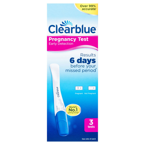 Clearblue Early Detection Pregnancy Test 3 Pack