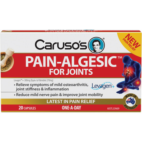 Caruso's Pain Algesic For Joints 20 Tablets