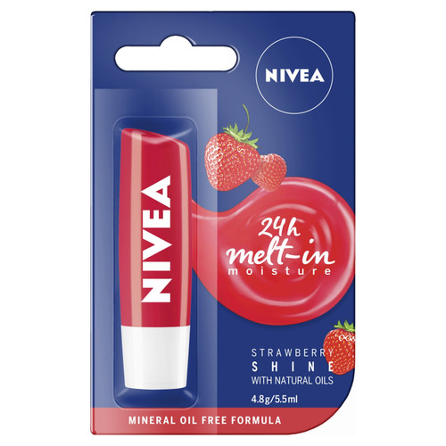Nivea Lip Care Strawberry 4.8g