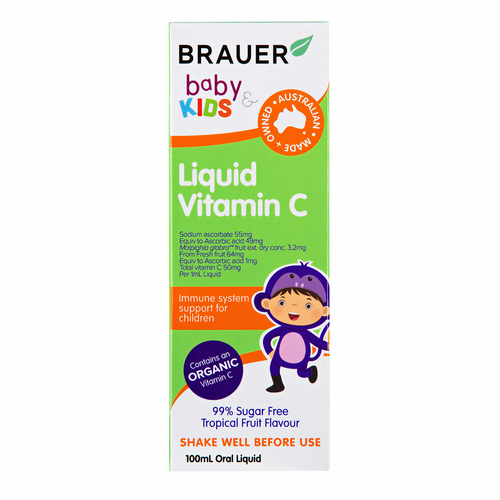 Brauer Baby & Kids Liquid Vitamin C 100ml