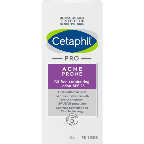 Cetaphil Pro Acne Prone Oil-Free Moisturising Lotion SPF25