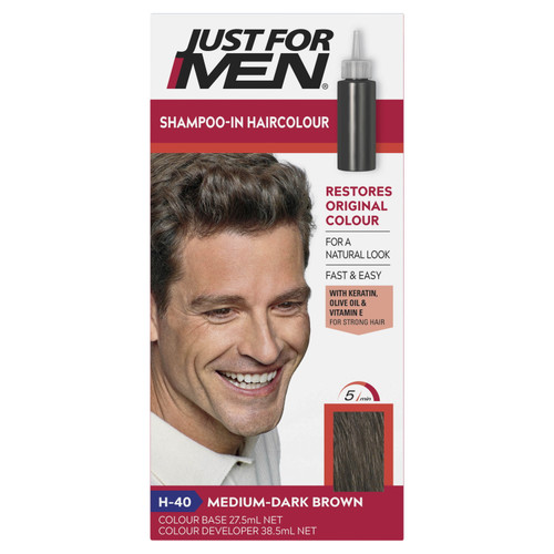 Just For Men Hair Colour Medium Dark Brown