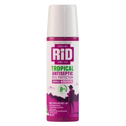 RID Tropical Antiseptic Bite Protection Roll-On 100mL