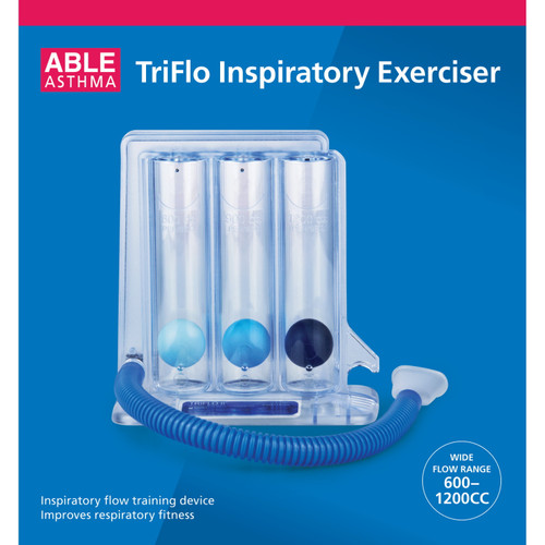 Able Triflow Breathing Exerciser