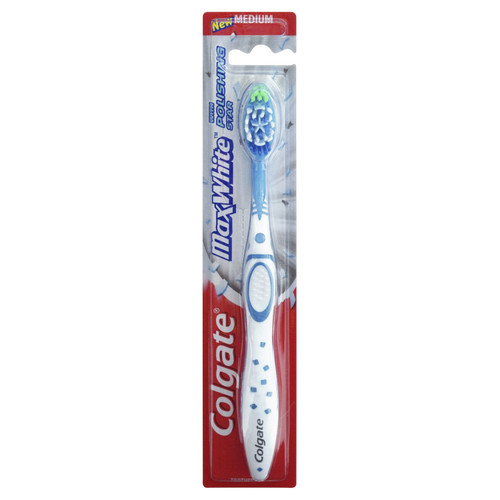 Colgate 360 Optic White Power Toothbrush Medium