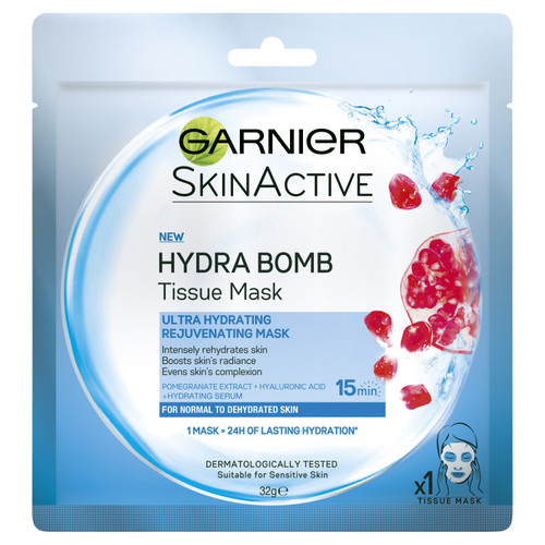 Garnier SkinActive Hydra Bomb Tissue Face Mask Pomegranate