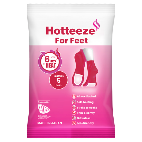 Hotteeze Feet Pads 5 Pairs