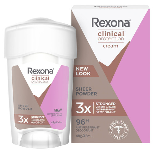 Rexona Women Clinical Protection Deodorant Sheer Powder 45ml