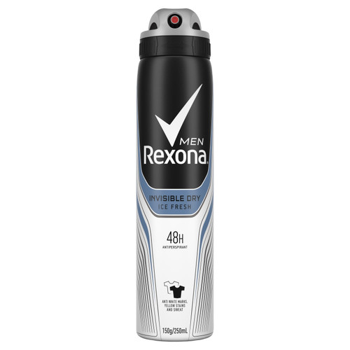 Rexona Men Antiperspirant Advanced Invisible Ice Fresh 220ml