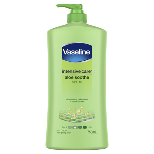 Vaseline Body Lotion Aloe Soothe 750ml